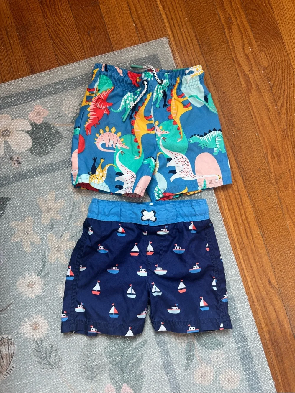 Cat & Jack Toddler Boy Swim Trunks, 2 Pairs, Size 2T